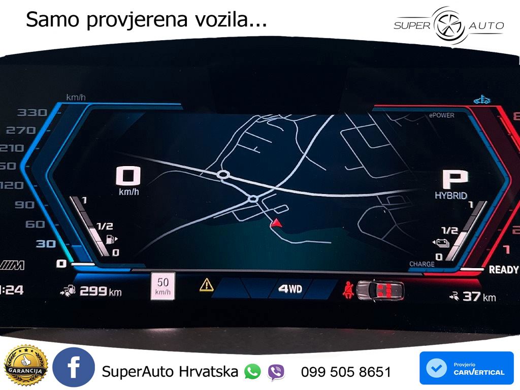 BMW XM 4.4 V8 (653 KS) xDrive Steptronic LED+GR SJED+ACC