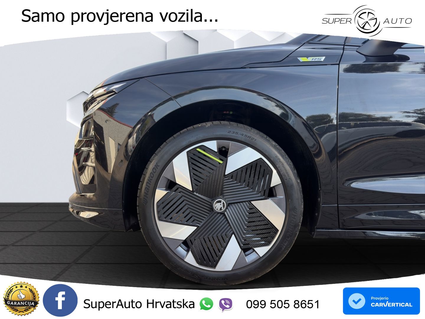 Škoda Enyaq RS 84 kWh (340 KS) AWD