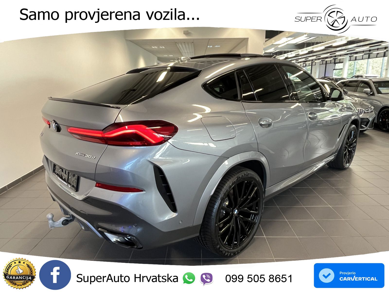 BMW X6 30d (298 KS) xDrive Steptronic M Sport LED+GR SJED+ACC
