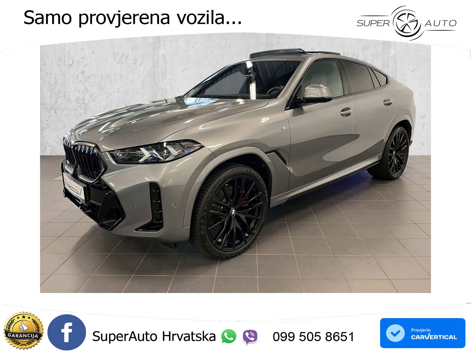 BMW X6 30d (298 KS) xDrive Steptronic M Sport LED+GR SJED+ACC