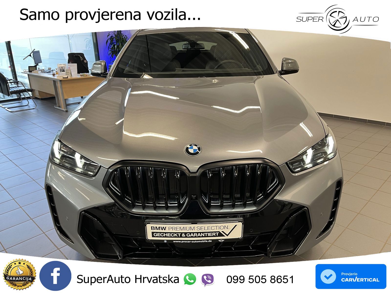 BMW X6 30d (298 KS) xDrive Steptronic M Sport LED+GR SJED+ACC