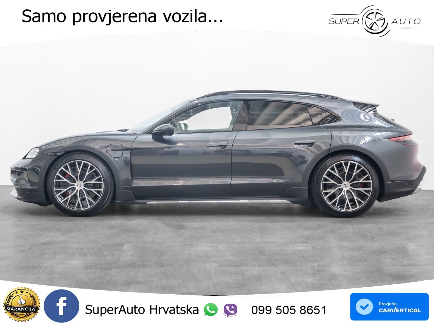Porsche Taycan Cross Turismo 4S 105 kWh (598 KS)