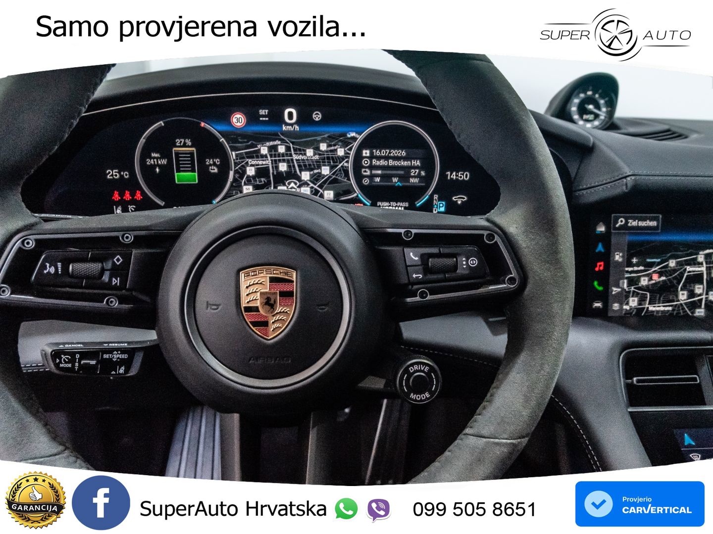 Porsche Taycan Cross Turismo 4S 105 kWh (598 KS)