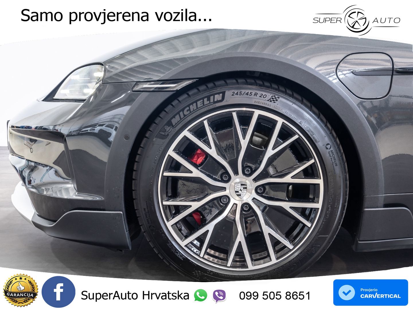 Porsche Taycan Cross Turismo 4S 105 kWh (598 KS)