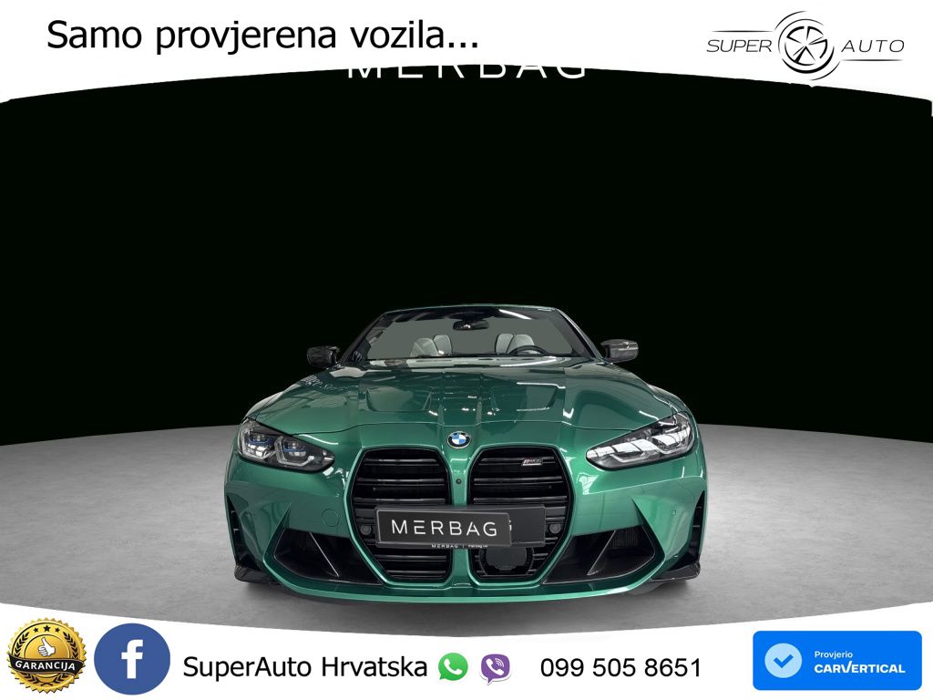 BMW M4 Convertible Competition 3.0 (510 KS) xDrive Steptronic LED+GR SJED+ACC