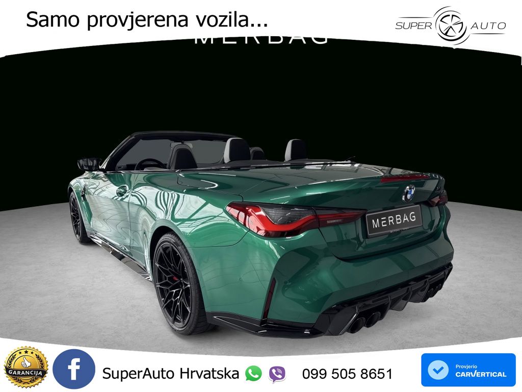 BMW M4 Convertible Competition 3.0 (510 KS) xDrive Steptronic LED+GR SJED+ACC