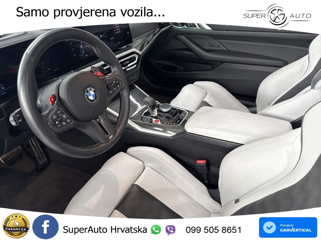 BMW M4 Convertible Competition 3.0 (510 KS) xDrive Steptronic LED+GR SJED+ACC