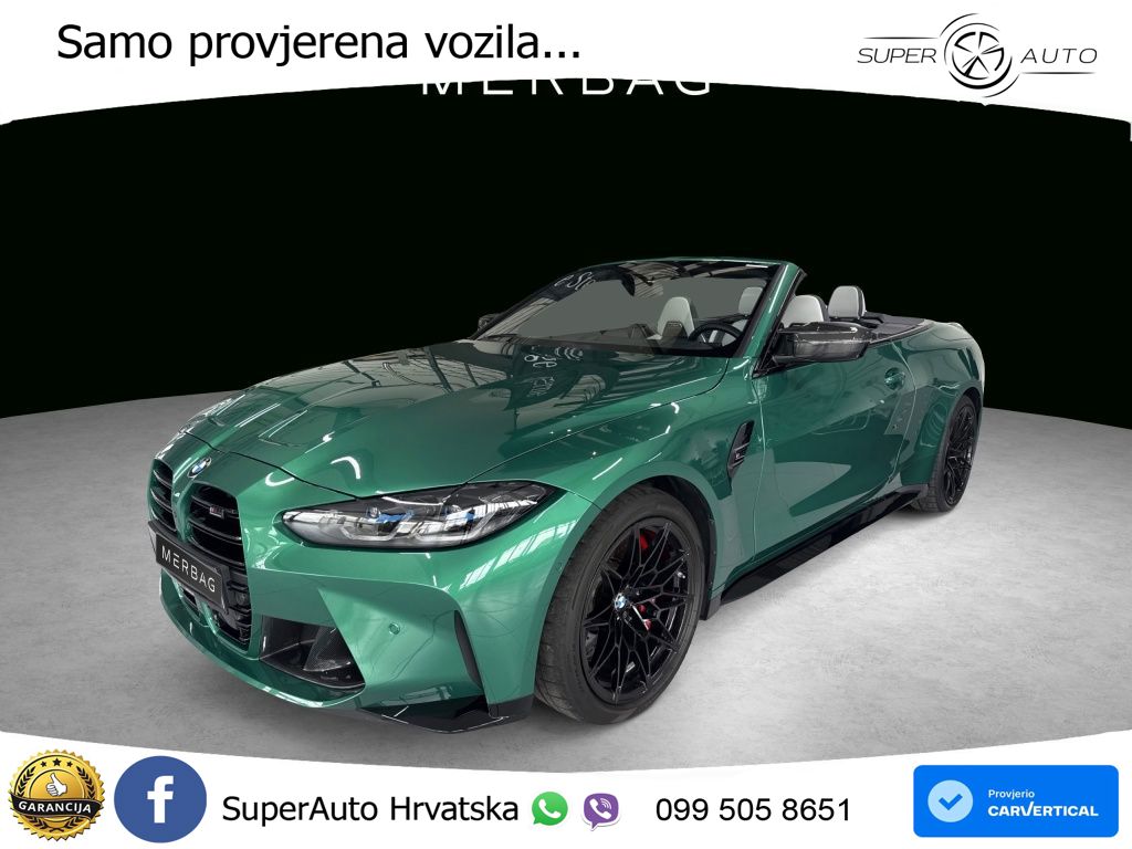 BMW M4 Convertible Competition 3.0 (510 KS) xDrive Steptronic LED+GR SJED+ACC