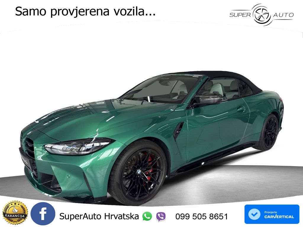 BMW M4 Convertible Competition 3.0 (510 KS) xDrive Steptronic LED+GR SJED+ACC