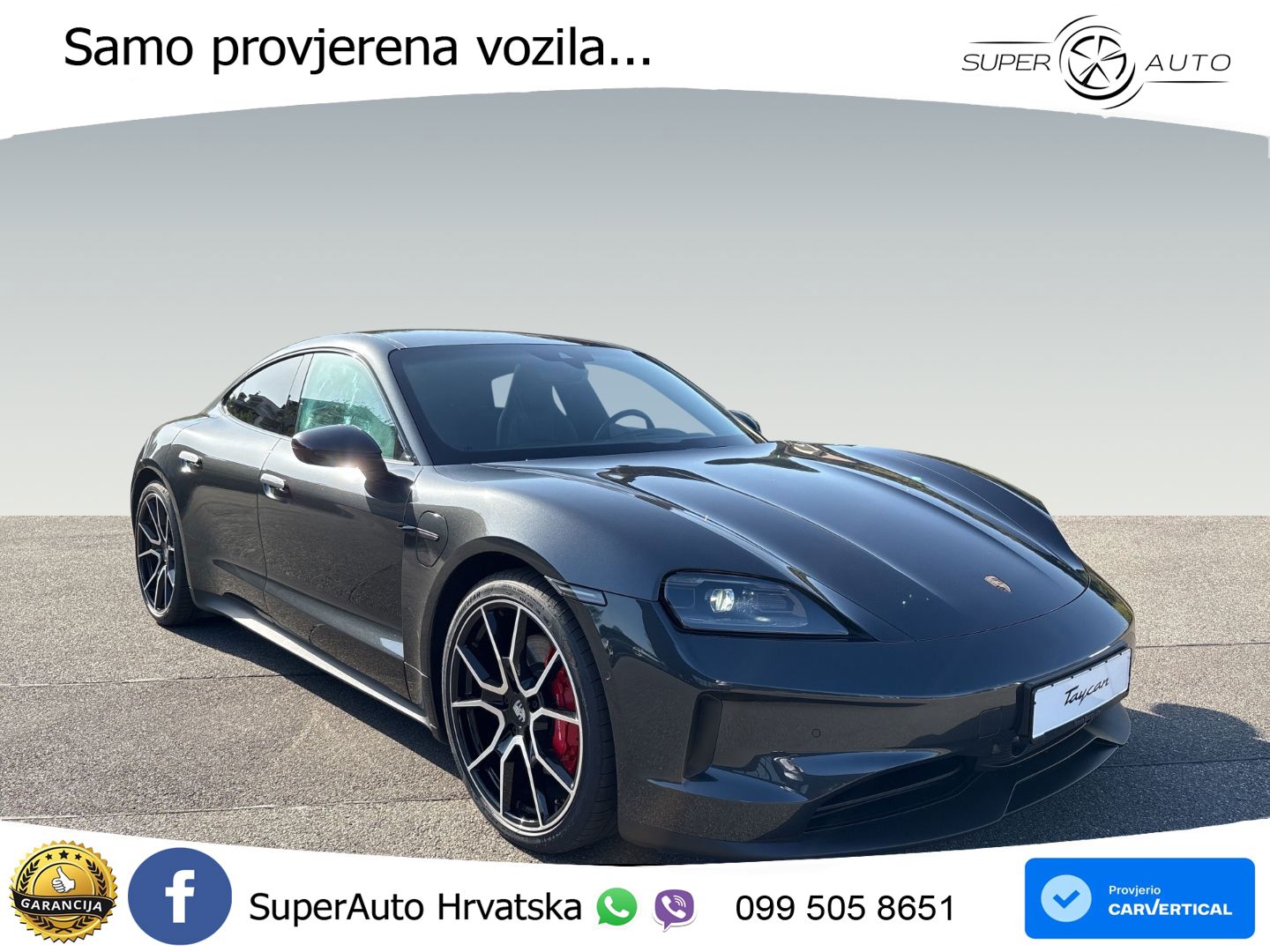Porsche Taycan 4S 105 kWh (598 KS)