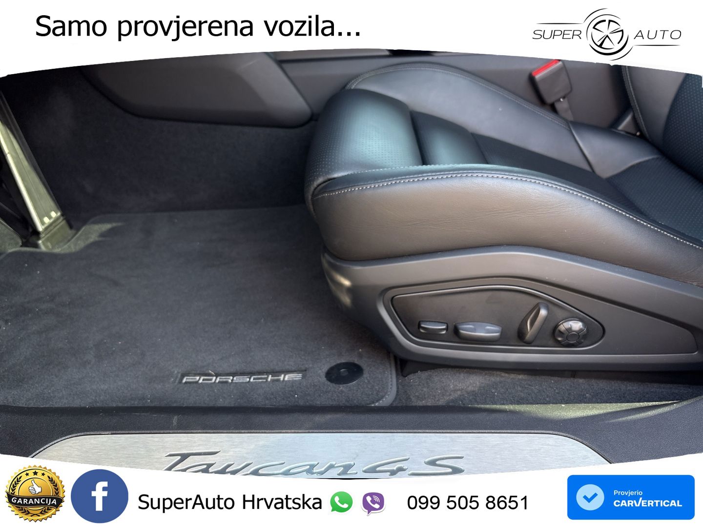 Porsche Taycan 4S 105 kWh (598 KS)