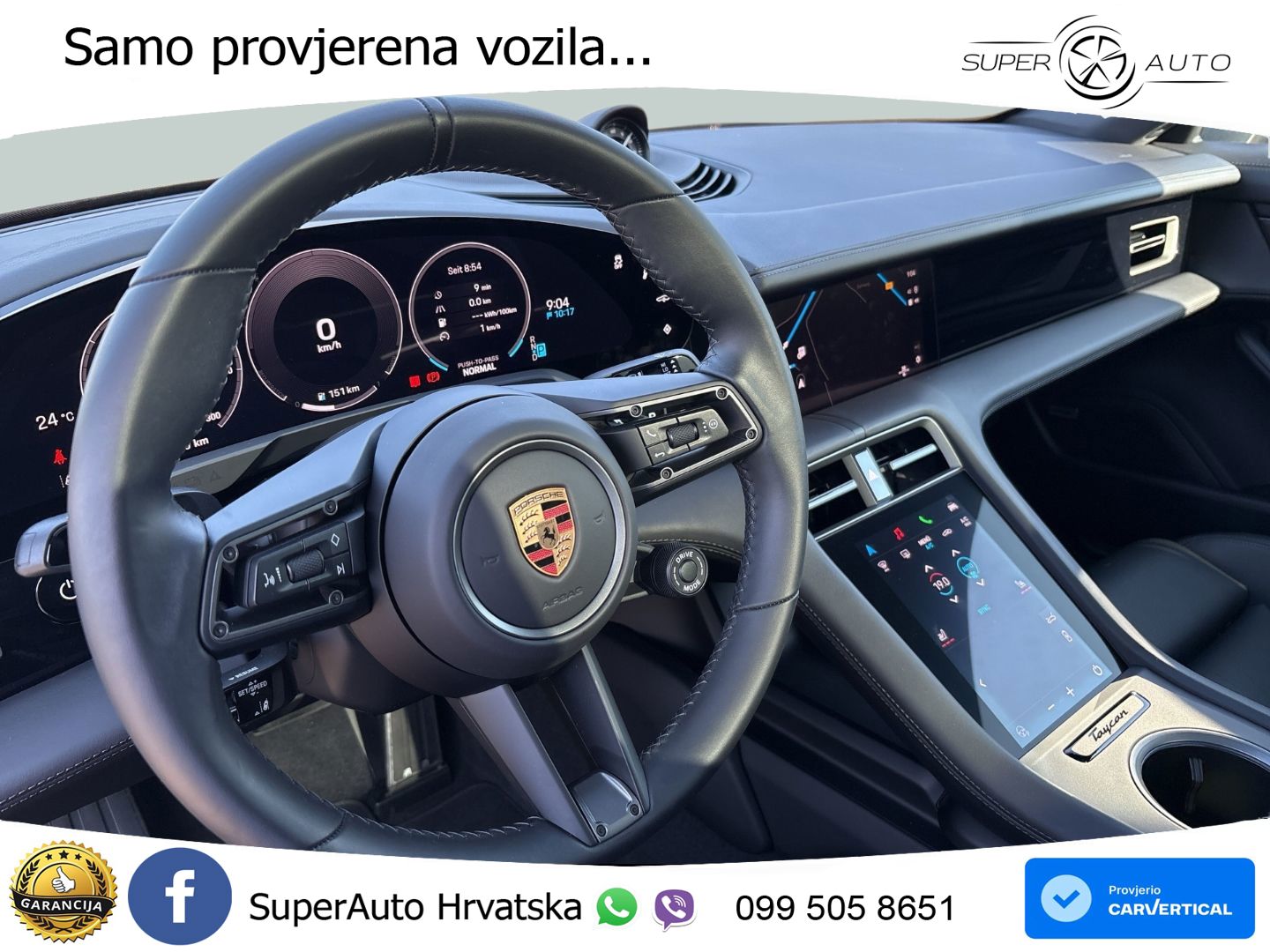 Porsche Taycan 4S 105 kWh (598 KS)