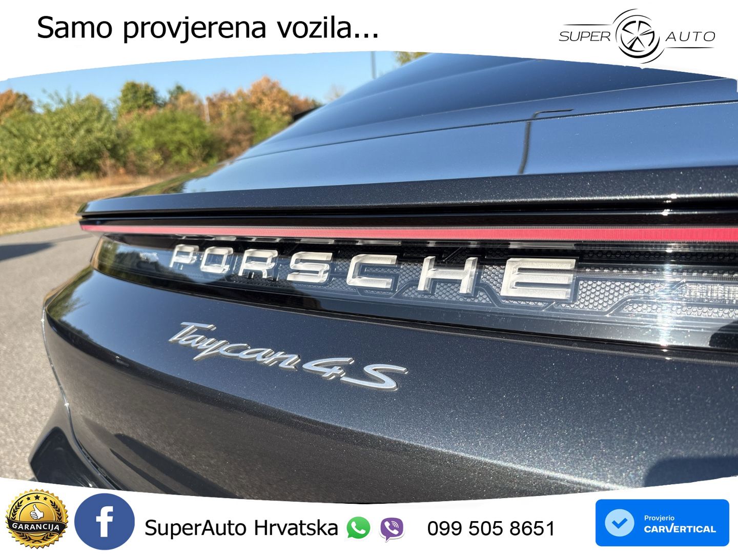 Porsche Taycan 4S 105 kWh (598 KS)