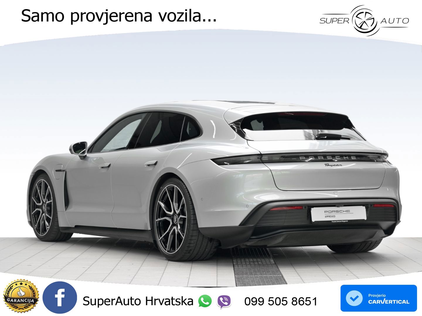 Porsche Taycan Sport Turismo Performance 79.2 kWh (408 KS)