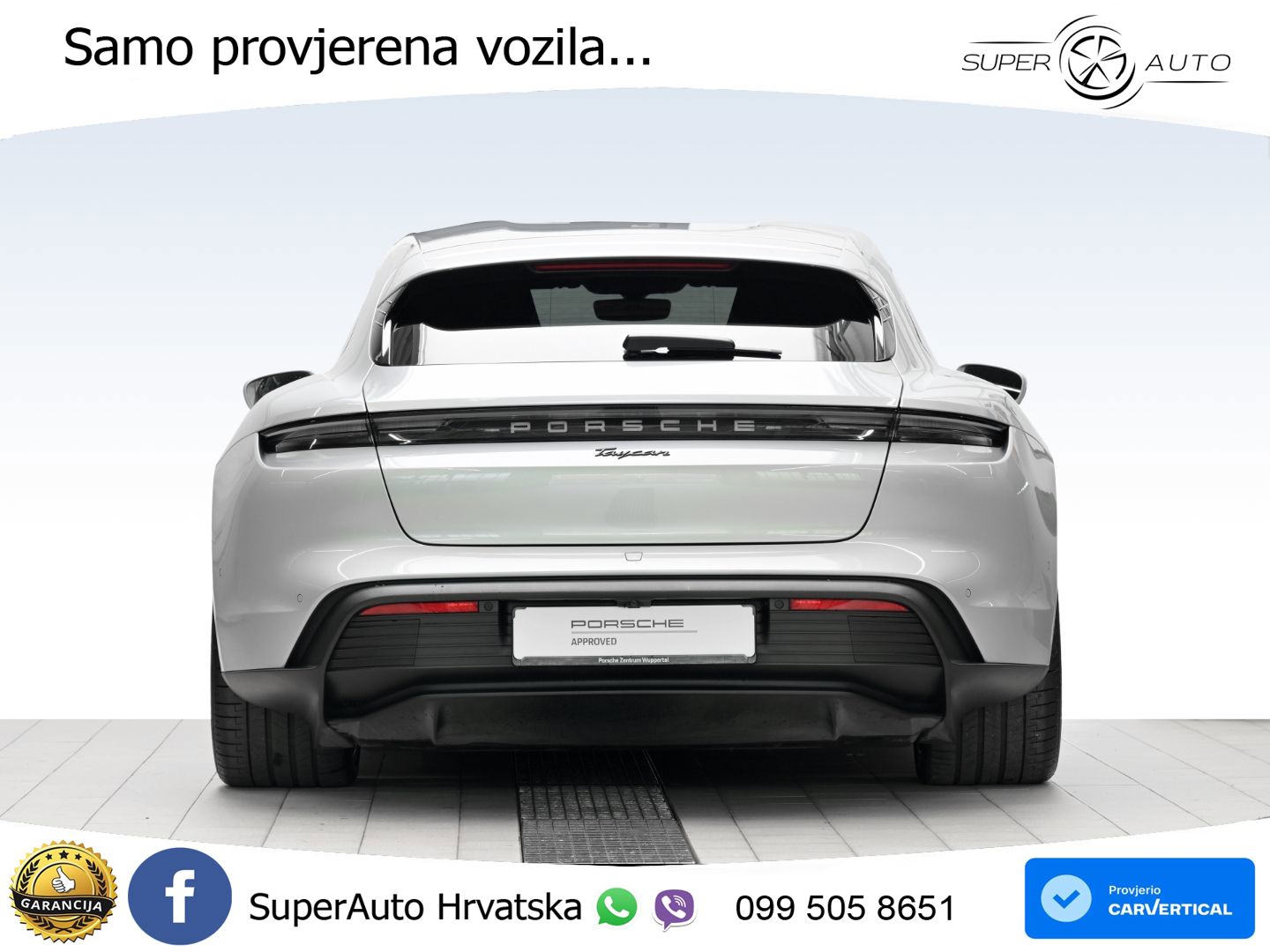 Porsche Taycan Sport Turismo Performance 79.2 kWh (408 KS)