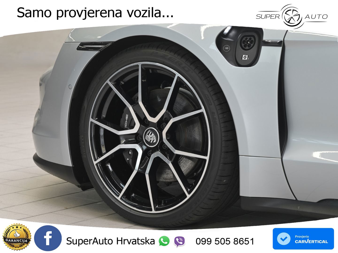 Porsche Taycan Sport Turismo Performance 79.2 kWh (408 KS)