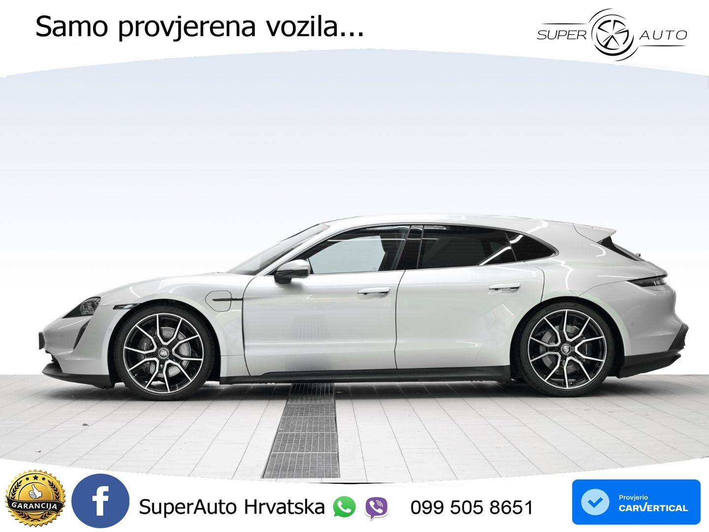 Porsche Taycan Sport Turismo Performance 79.2 kWh (408 KS)