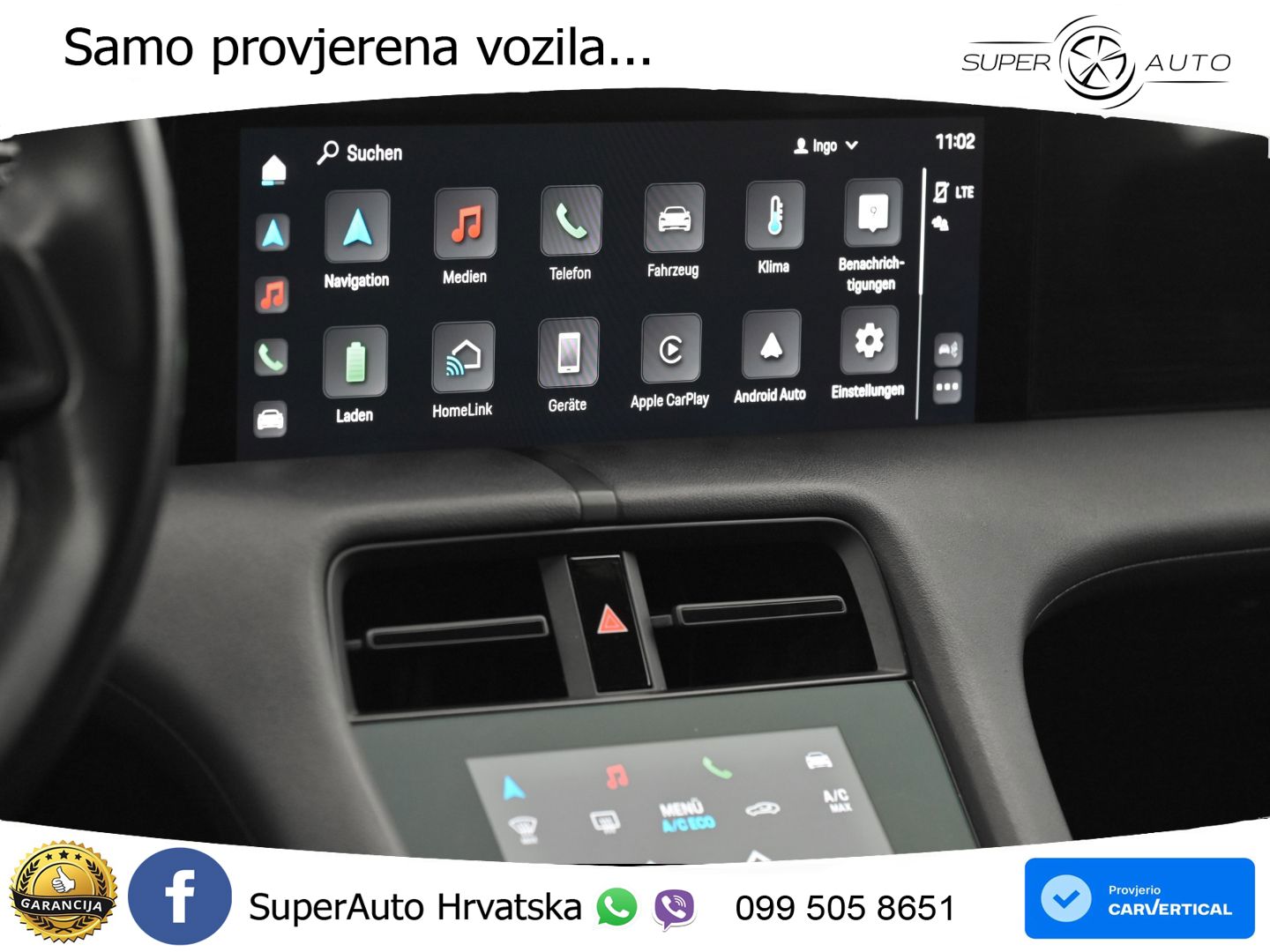 Porsche Taycan Sport Turismo Performance 79.2 kWh (408 KS)