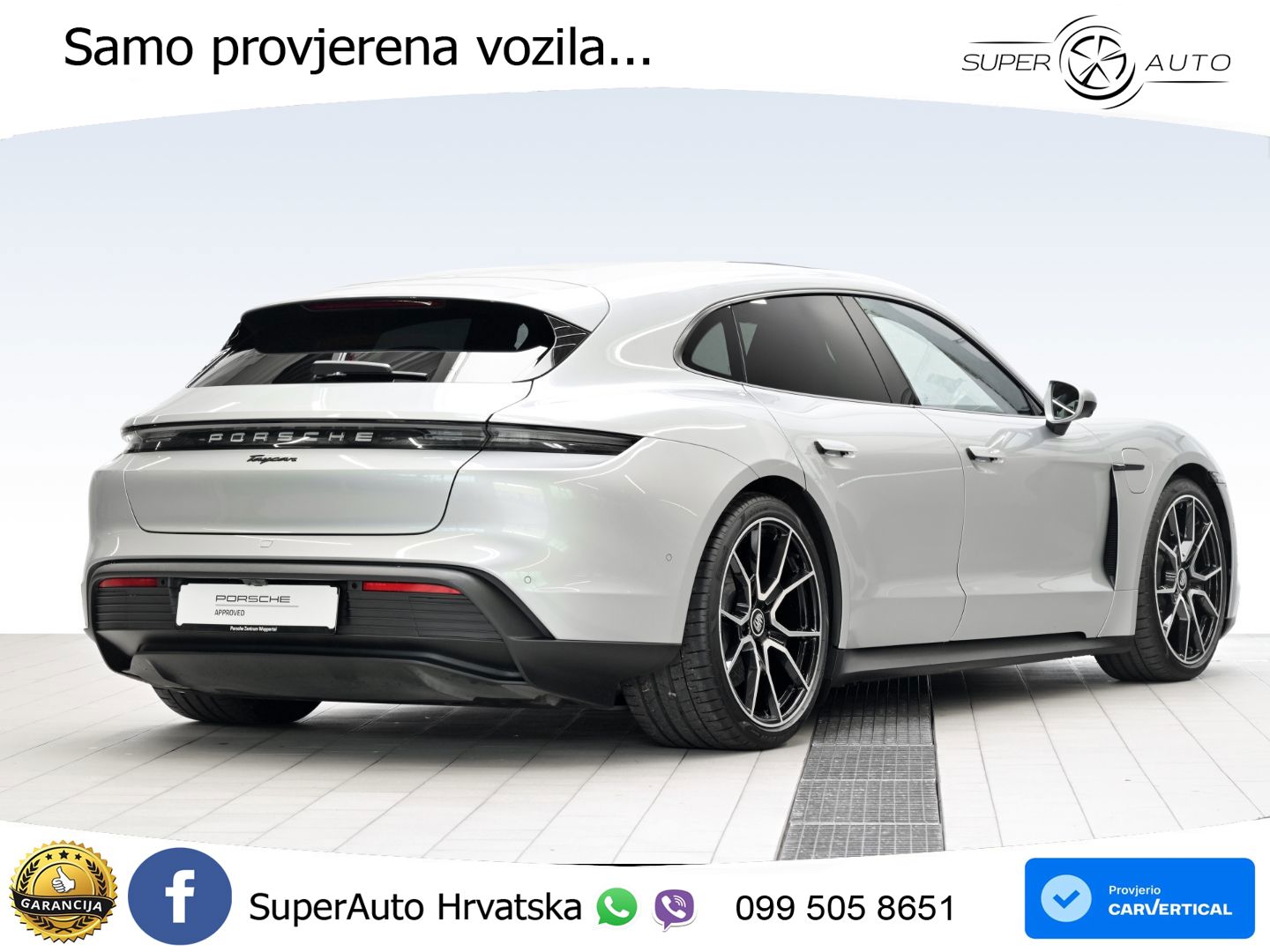 Porsche Taycan Sport Turismo Performance 79.2 kWh (408 KS)