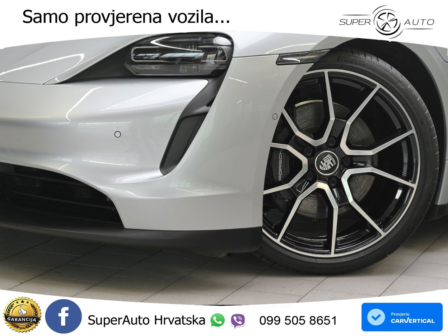Porsche Taycan Sport Turismo Performance 79.2 kWh (408 KS)