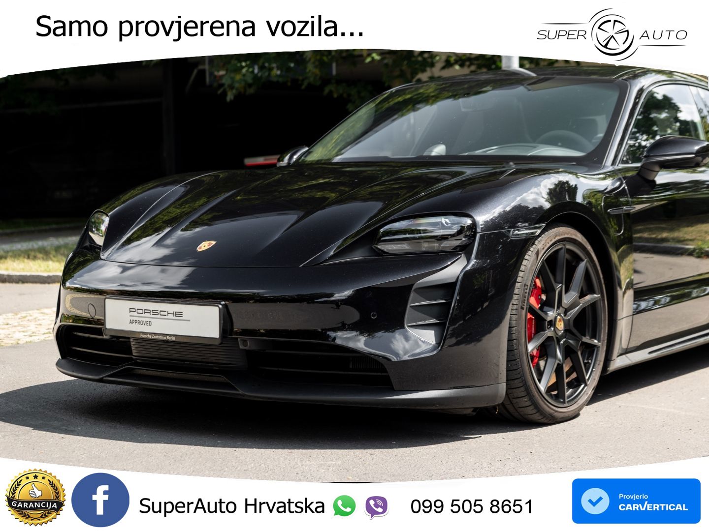 Porsche Taycan GTS Performance Plus 93.4 kWh (598 KS)