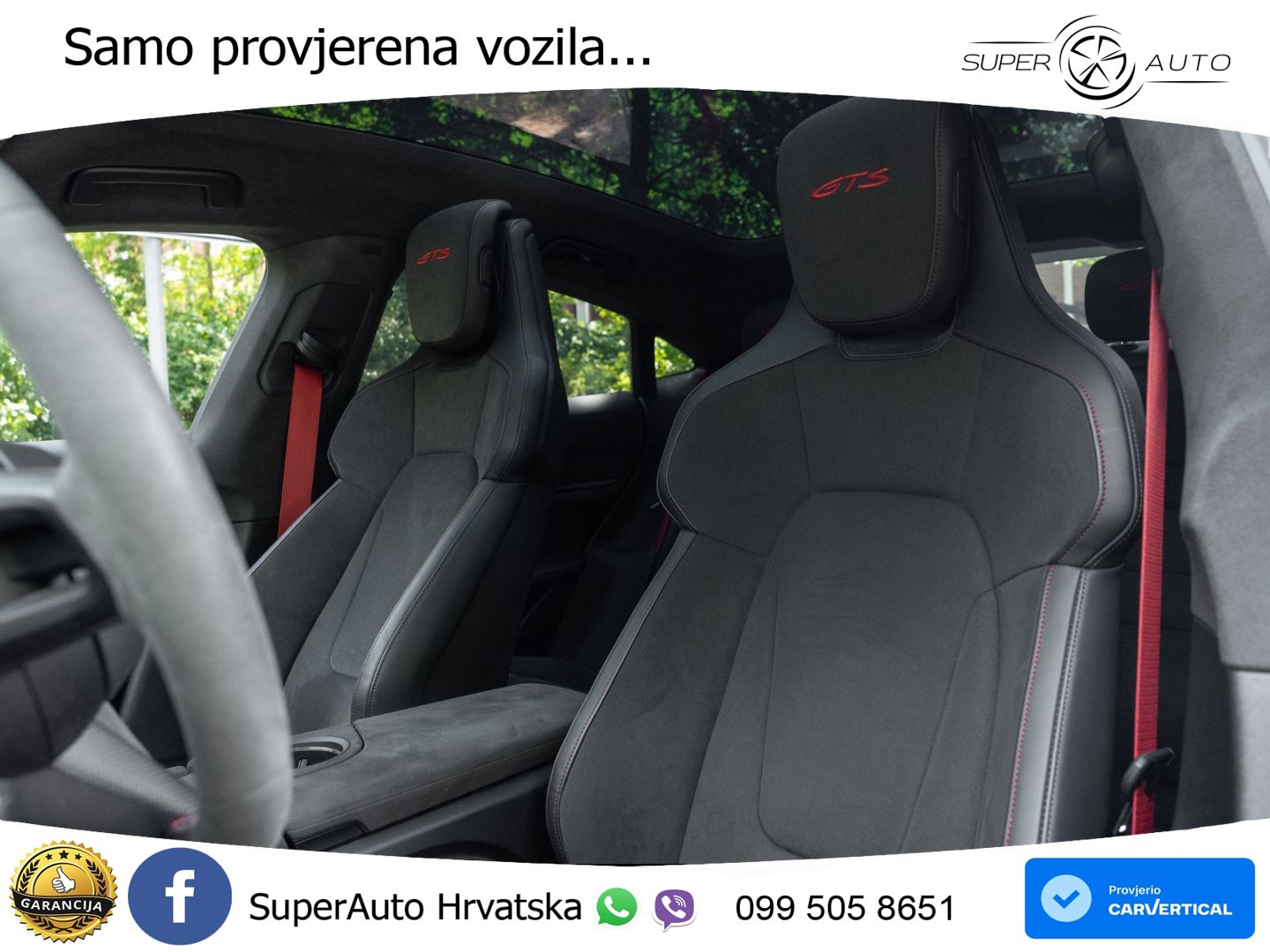 Porsche Taycan GTS Performance Plus 93.4 kWh (598 KS)