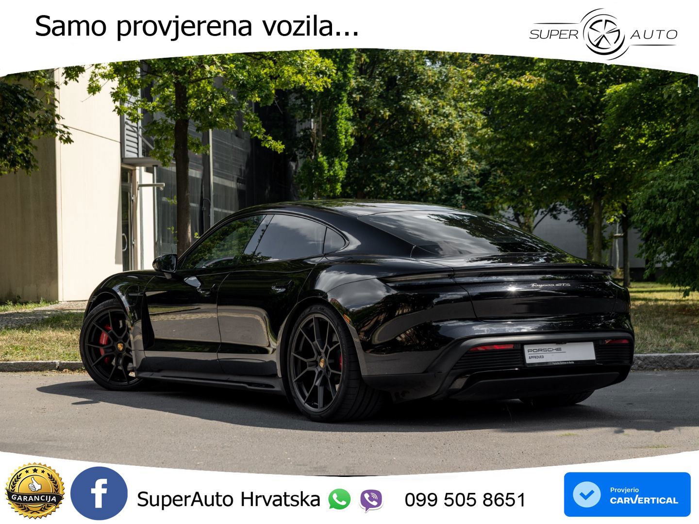 Porsche Taycan GTS Performance Plus 93.4 kWh (598 KS)