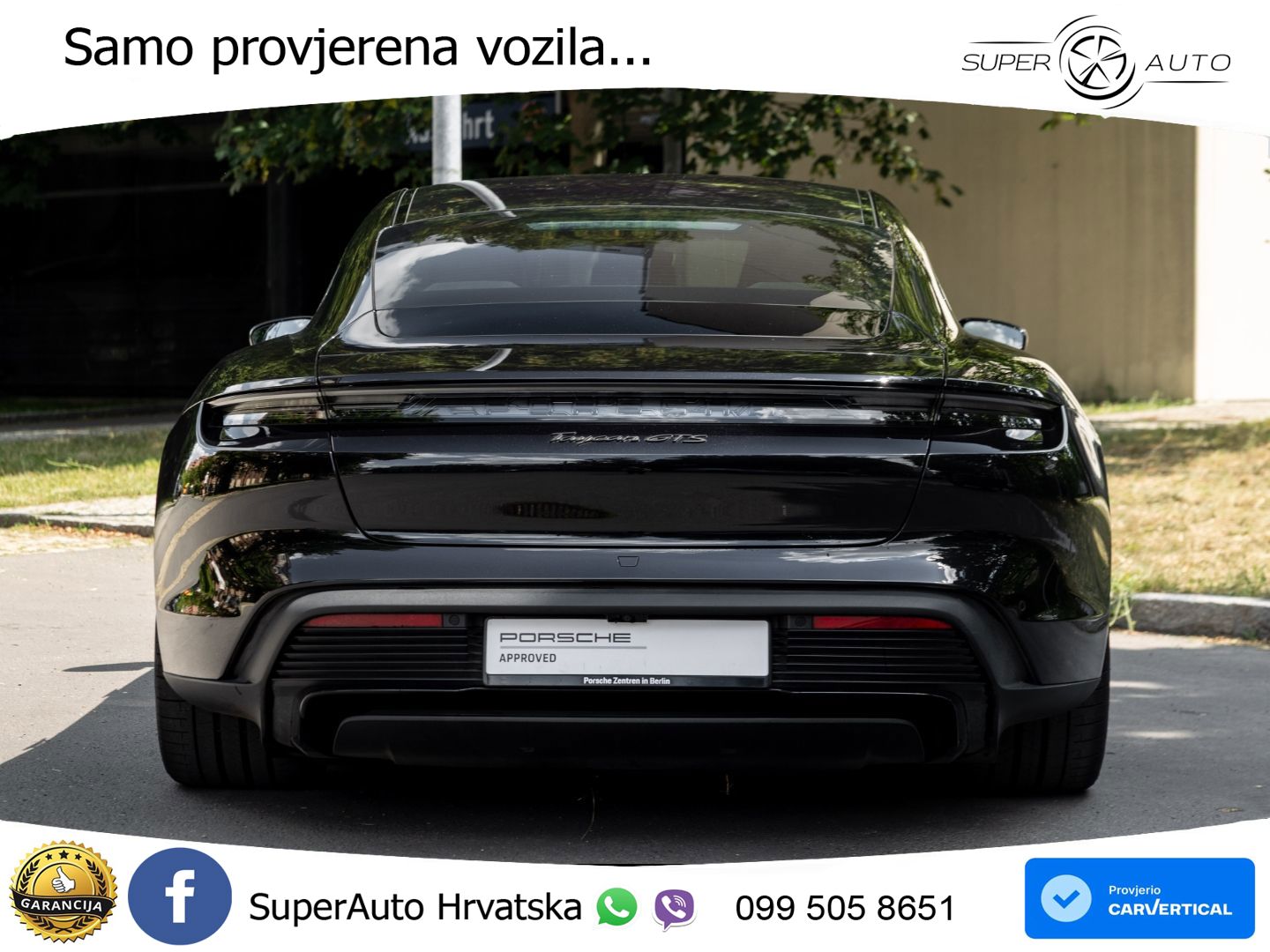 Porsche Taycan GTS Performance Plus 93.4 kWh (598 KS)