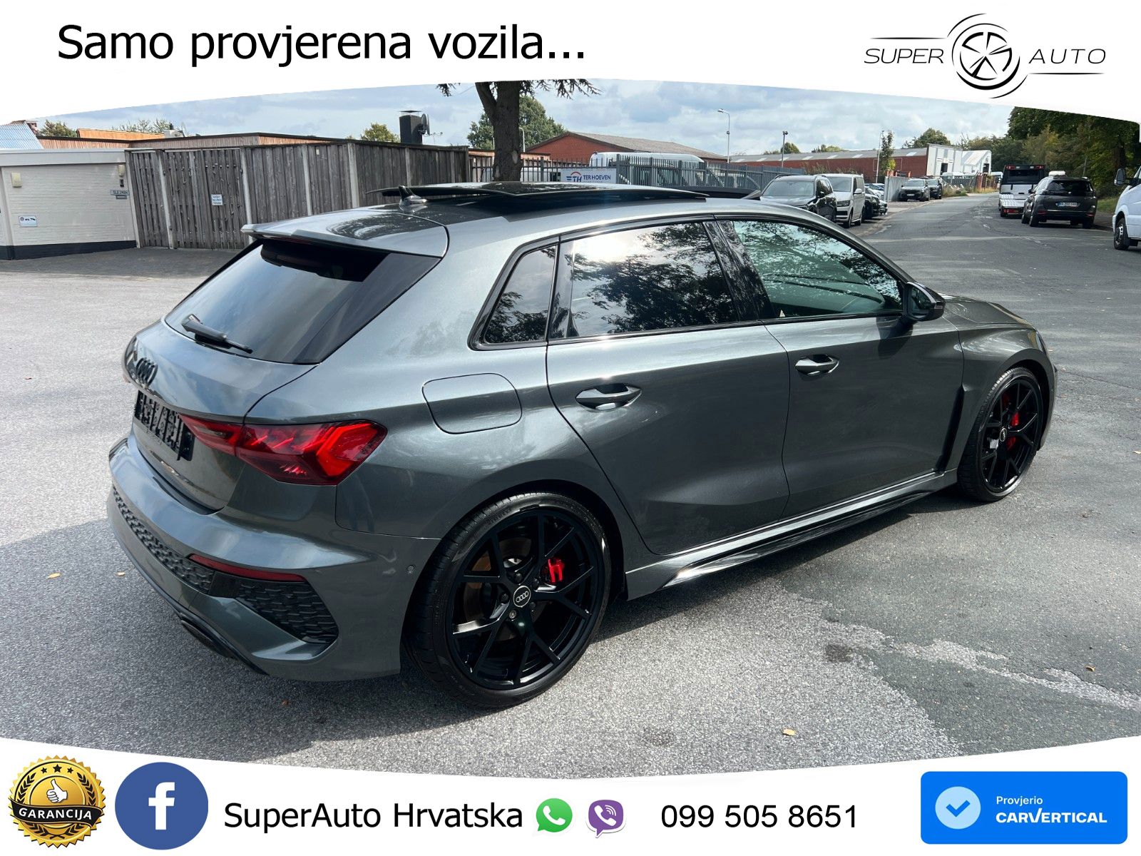 Audi RS3 Sportback 2.5 TFSI (400 KS) quattro S tronic LED+GR SJED+ACC