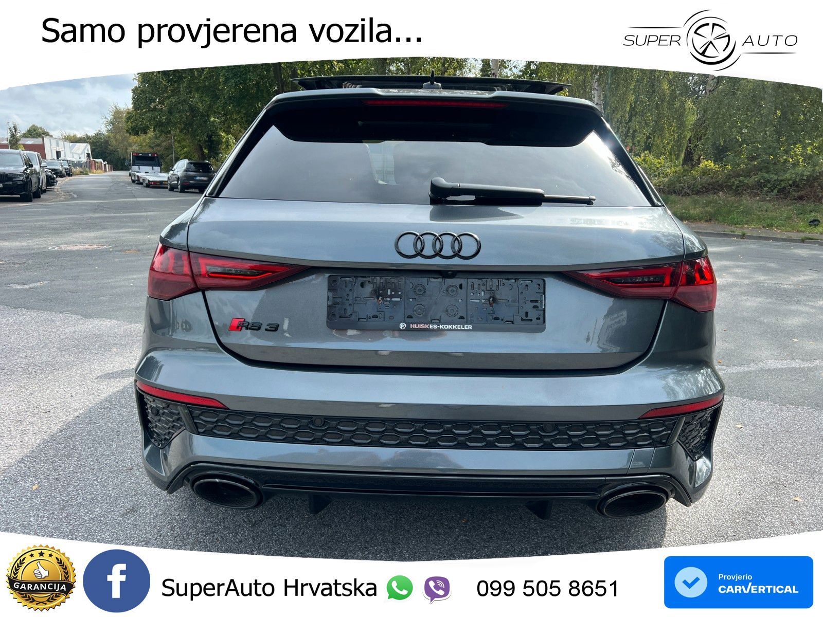 Audi RS3 Sportback 2.5 TFSI (400 KS) quattro S tronic LED+GR SJED+ACC