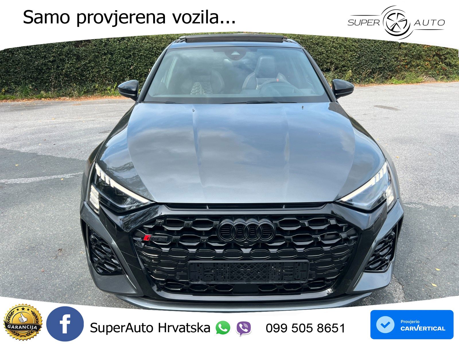 Audi RS3 Sportback 2.5 TFSI (400 KS) quattro S tronic LED+GR SJED+ACC