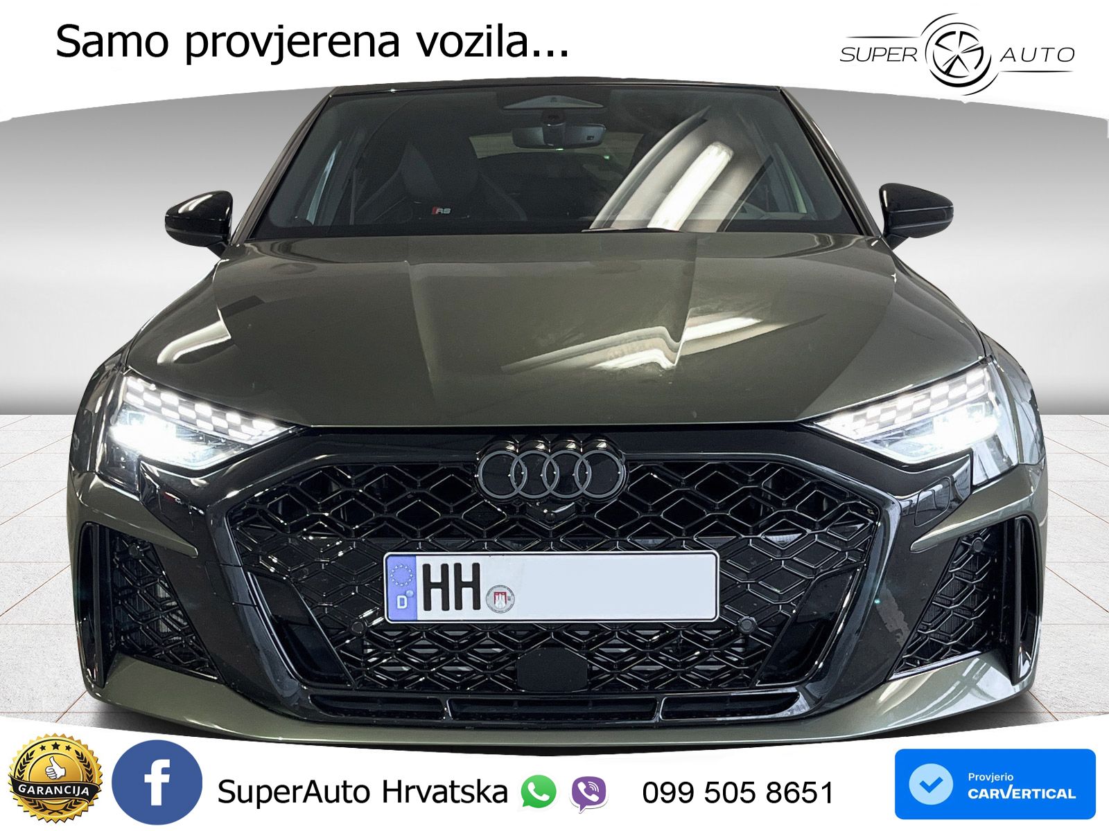 Audi RS3 Sedan 2.5 TFSI (400 KS) quattro S tronic