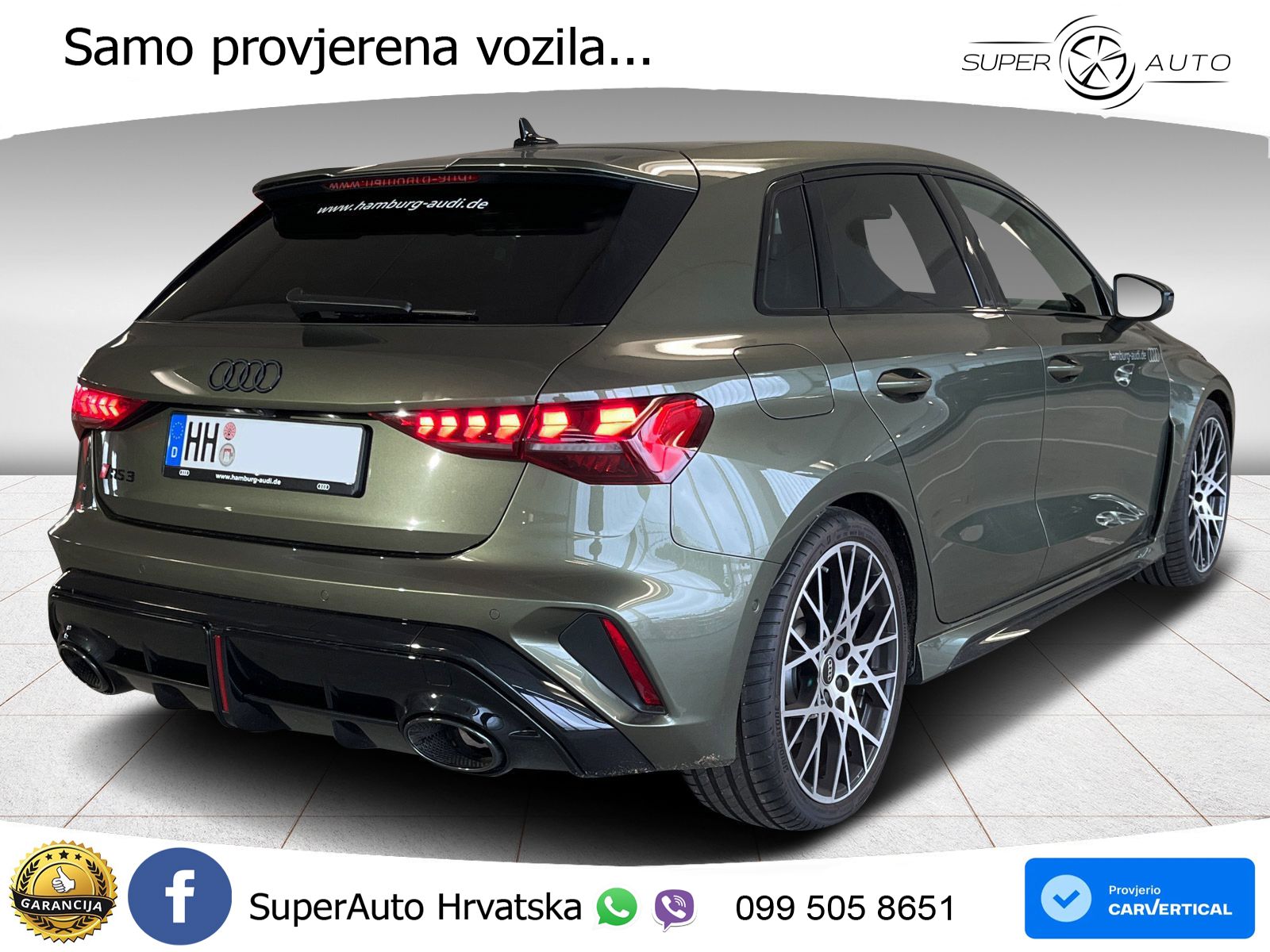 Audi RS3 Sedan 2.5 TFSI (400 KS) quattro S tronic