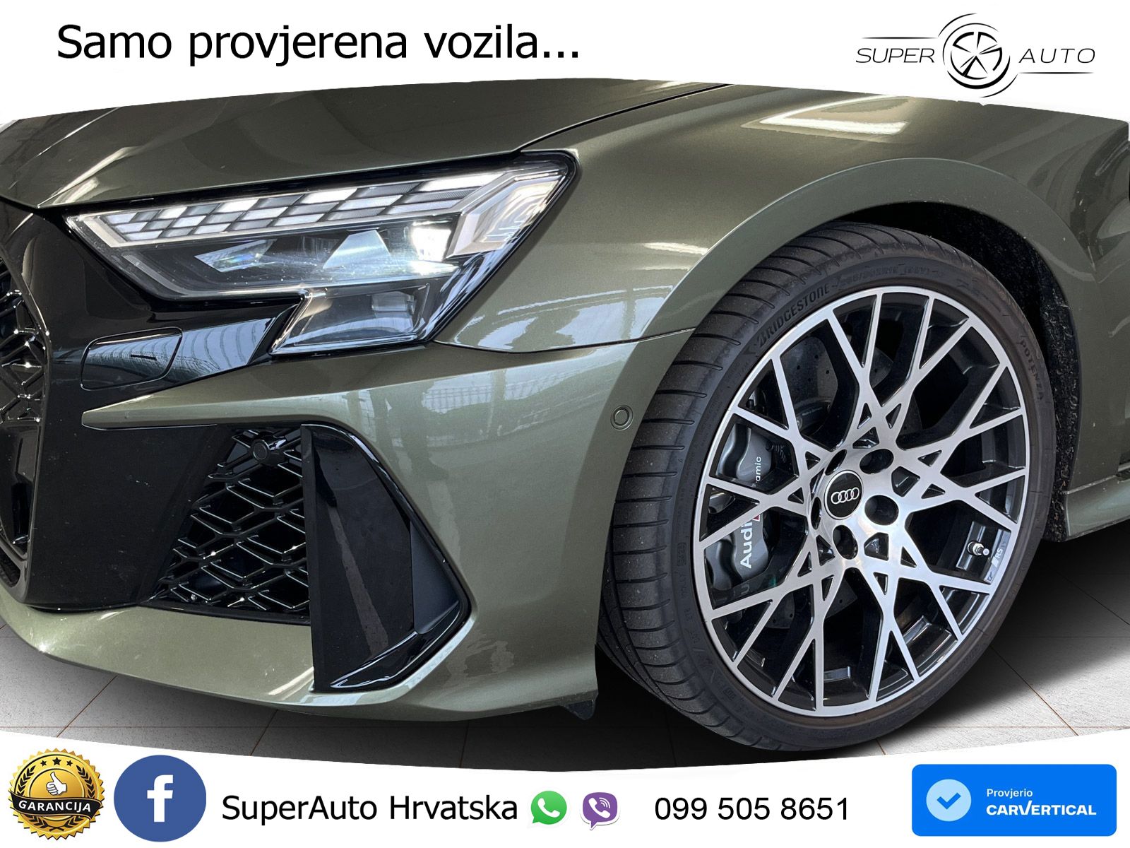 Audi RS3 Sedan 2.5 TFSI (400 KS) quattro S tronic