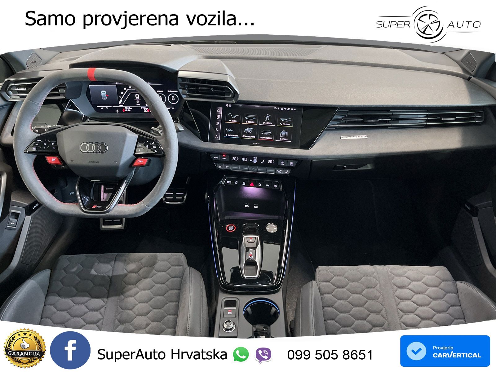 Audi RS3 Sedan 2.5 TFSI (400 KS) quattro S tronic