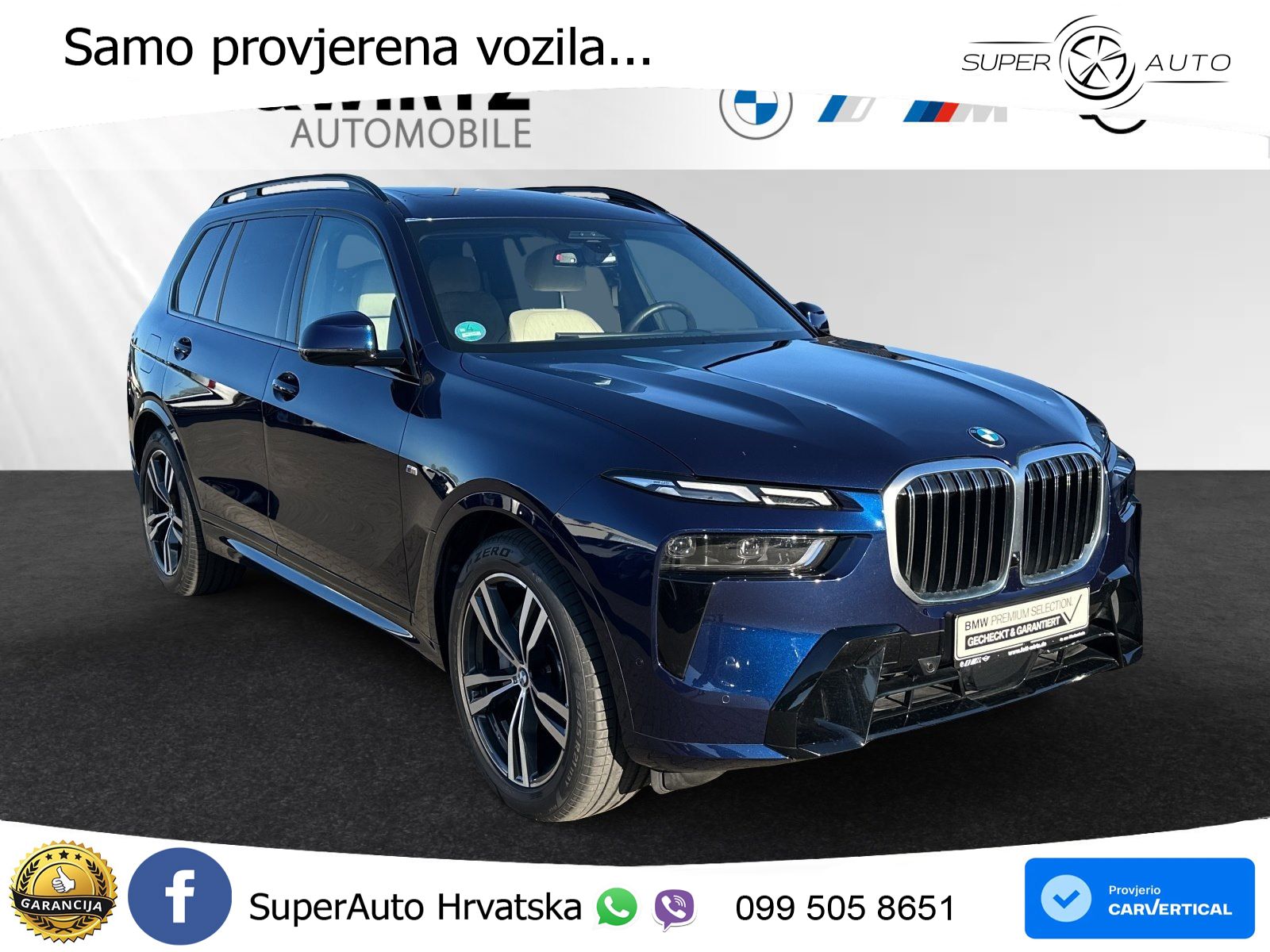 BMW X7 40d (352 KS) xDrive Steptronic