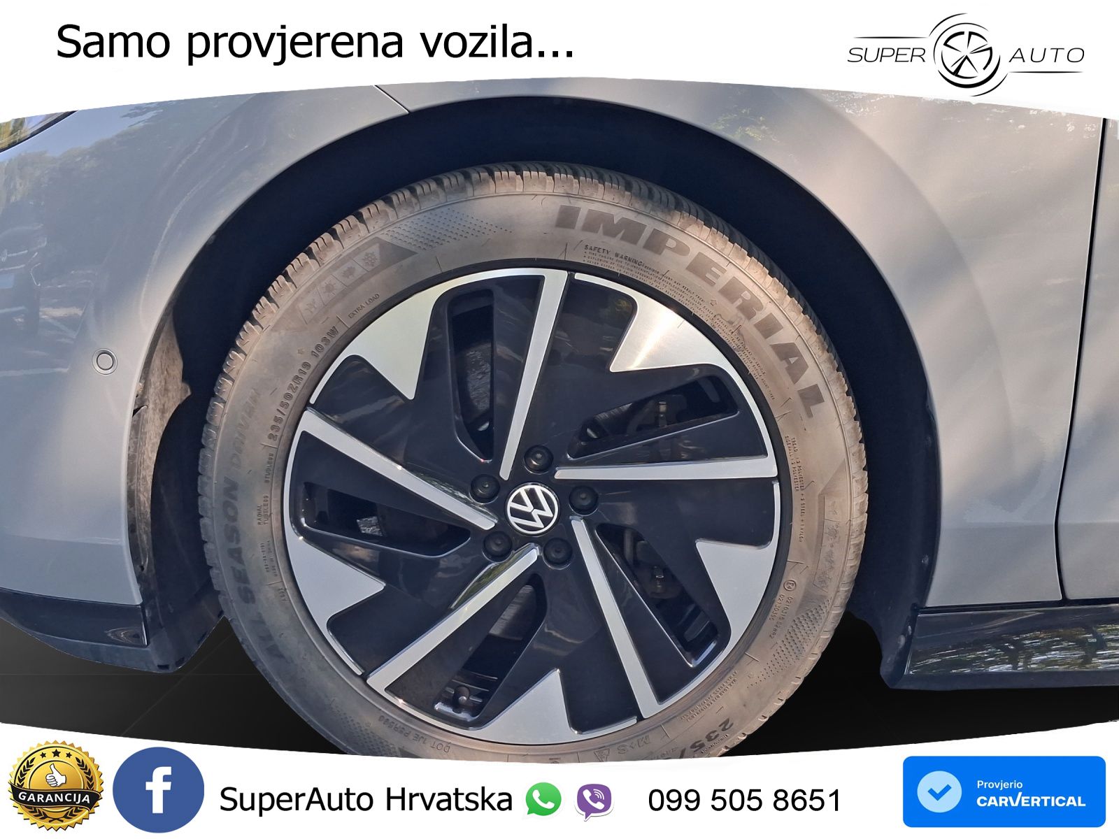 Volkswagen ID.7 Pro 82 kWh (286 KS)
