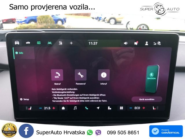 Škoda Enyaq Coupe iV 85 82 kWh (286 KS) SportLine LED+GR SJED+ACC