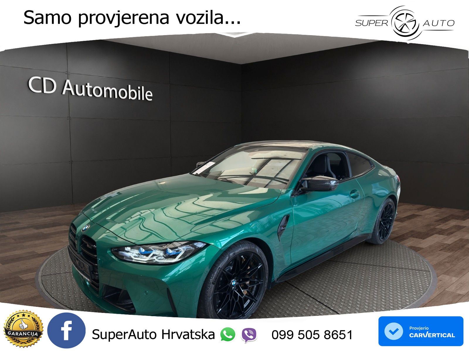 BMW M4 Competition 3.0 (510 KS) Steptronic