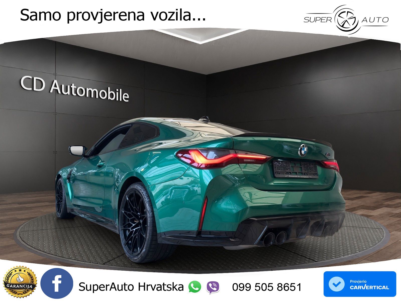 BMW M4 Competition 3.0 (510 KS) Steptronic