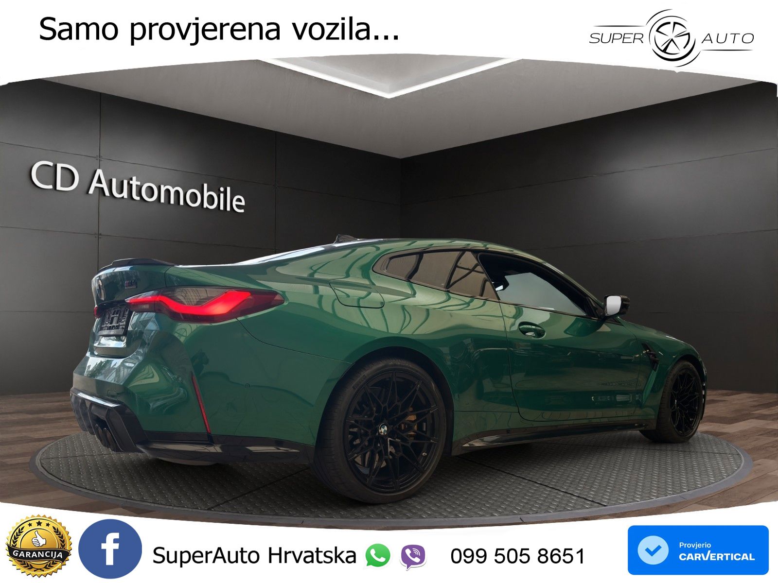 BMW M4 Competition 3.0 (510 KS) Steptronic