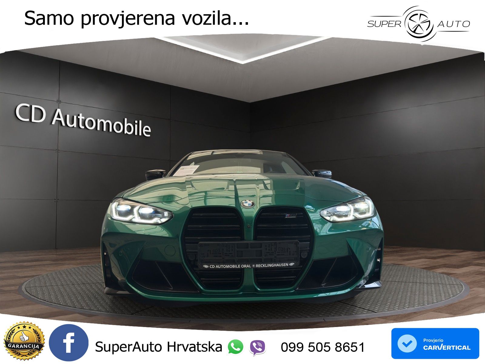 BMW M4 Competition 3.0 (510 KS) Steptronic