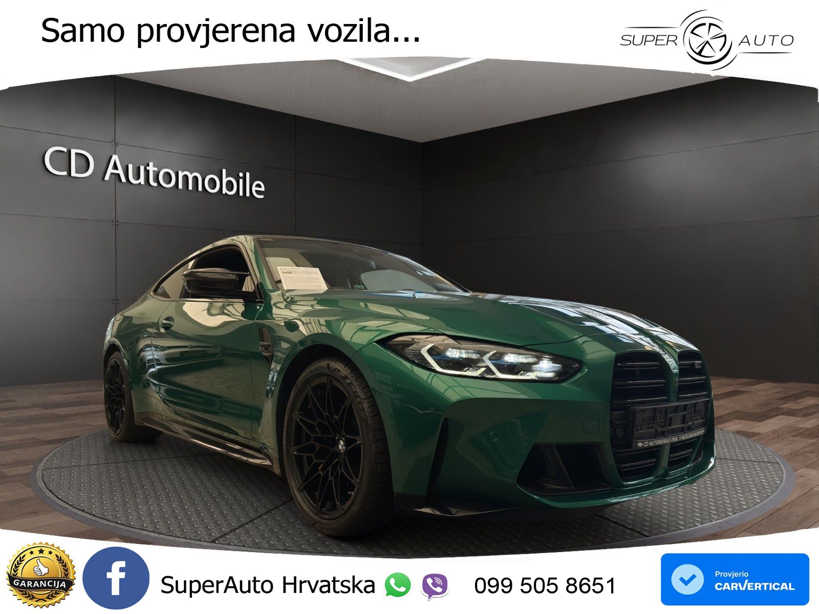 BMW M4 Competition 3.0 (510 KS) Steptronic