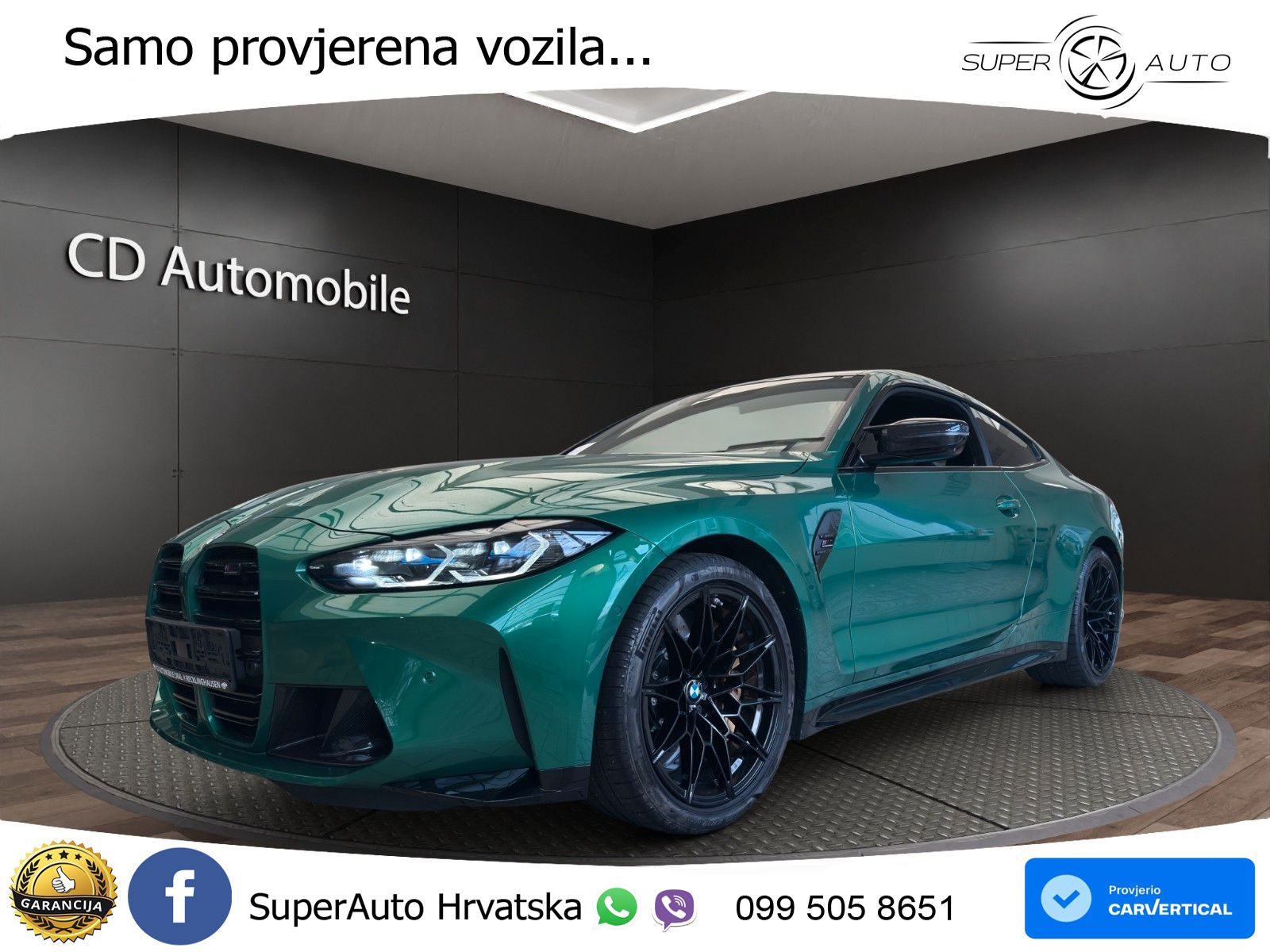 BMW M4 Competition 3.0 (510 KS) Steptronic
