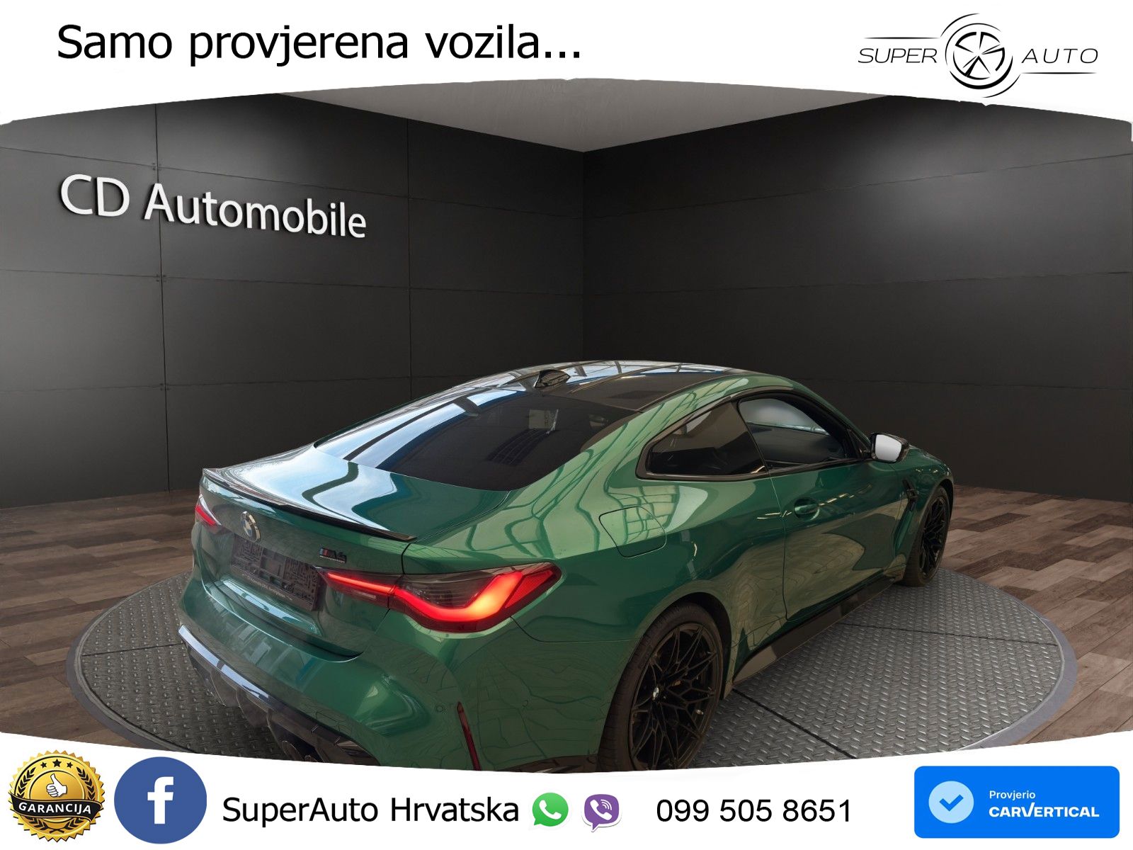 BMW M4 Competition 3.0 (510 KS) Steptronic