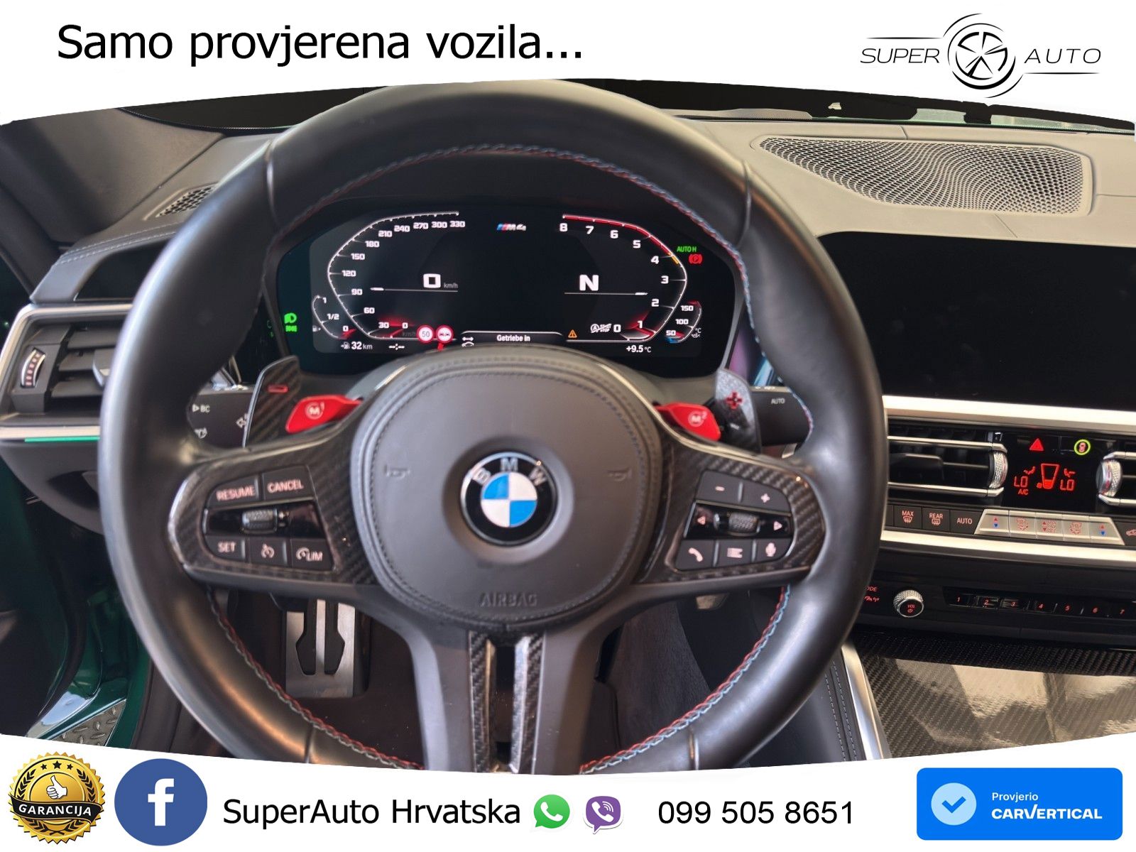 BMW M4 Competition 3.0 (510 KS) Steptronic