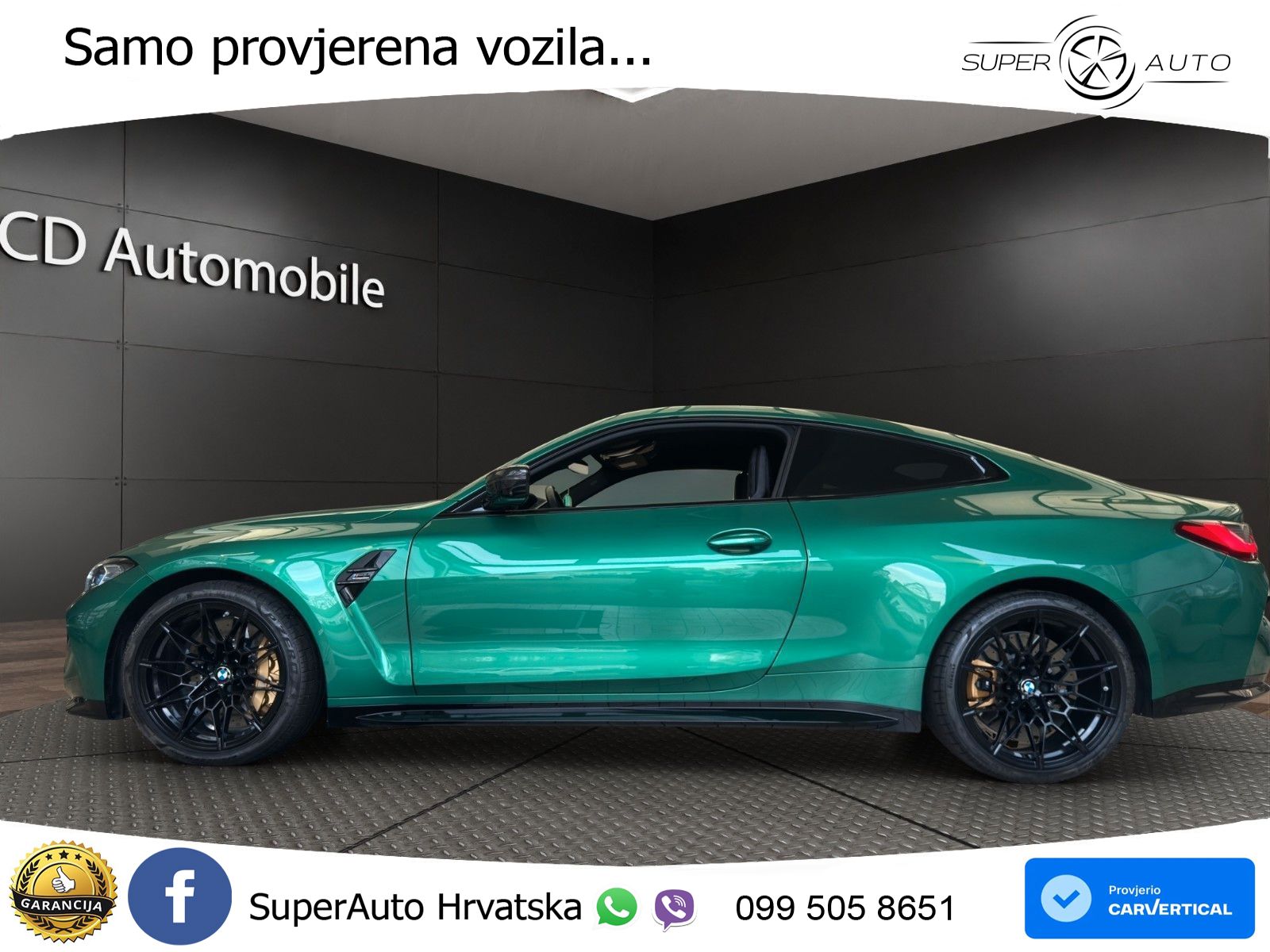 BMW M4 Competition 3.0 (510 KS) Steptronic
