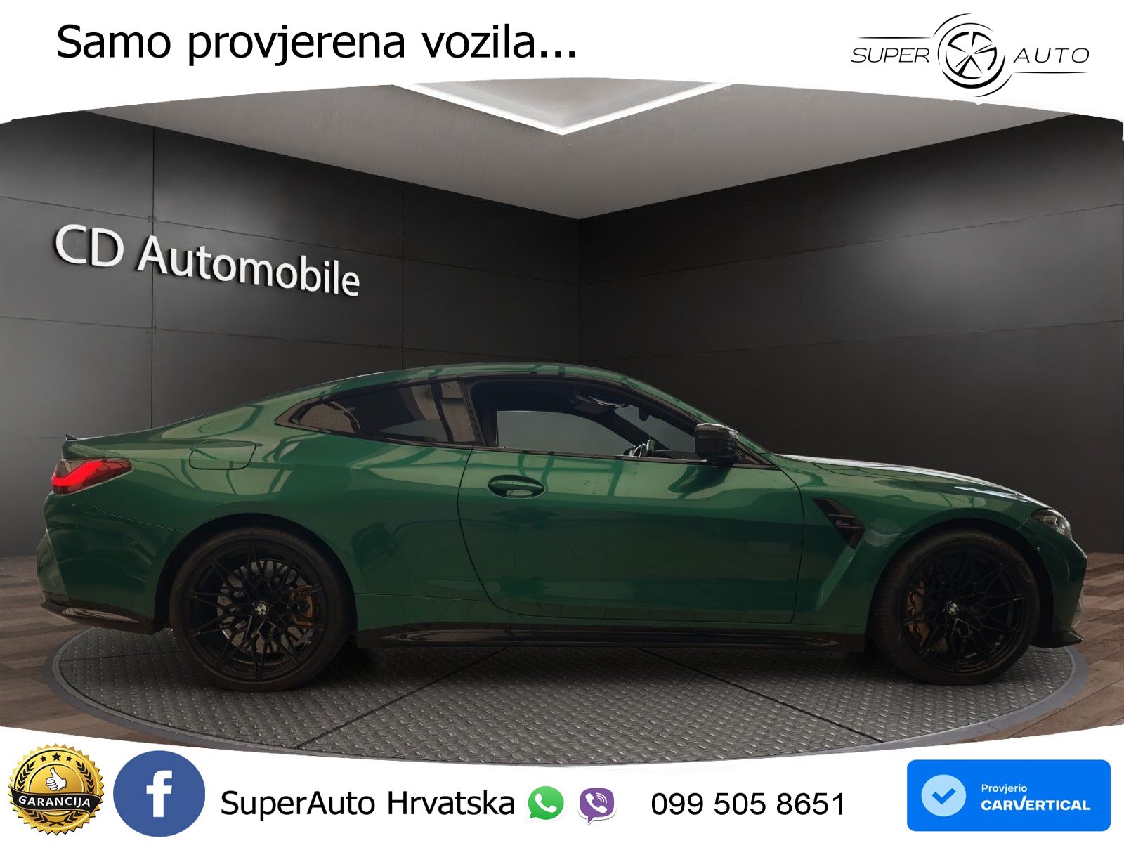 BMW M4 Competition 3.0 (510 KS) Steptronic