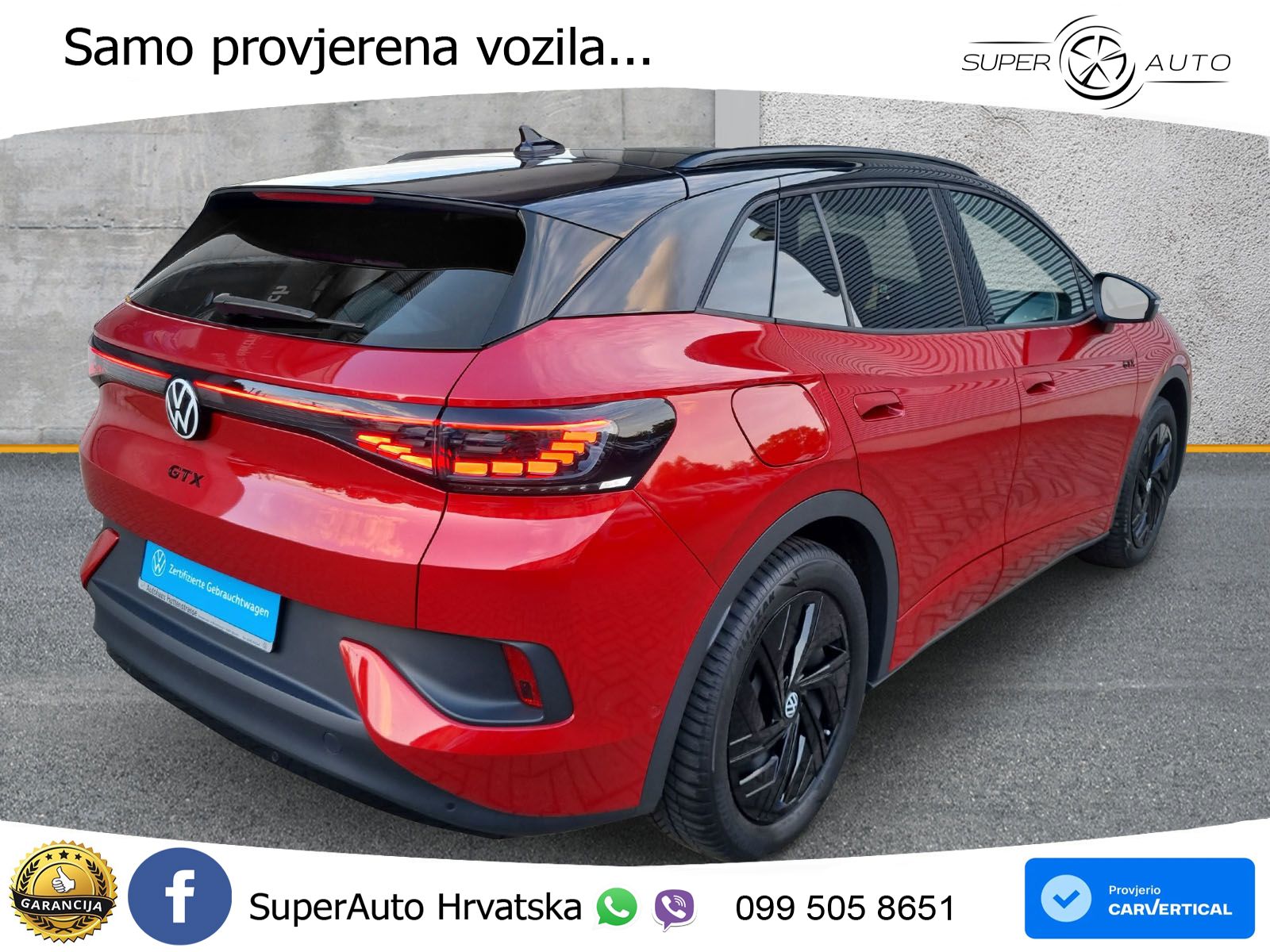 Volkswagen ID.4 GTX 82 kWh (299 KS) 4MOTION
