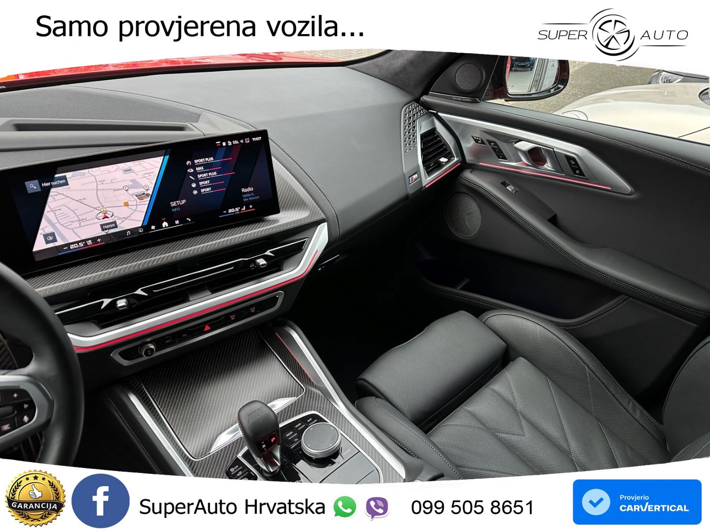 BMW XM 50e (476 KS) M xDrive M Steptronic LED+GR SJED+ACC
